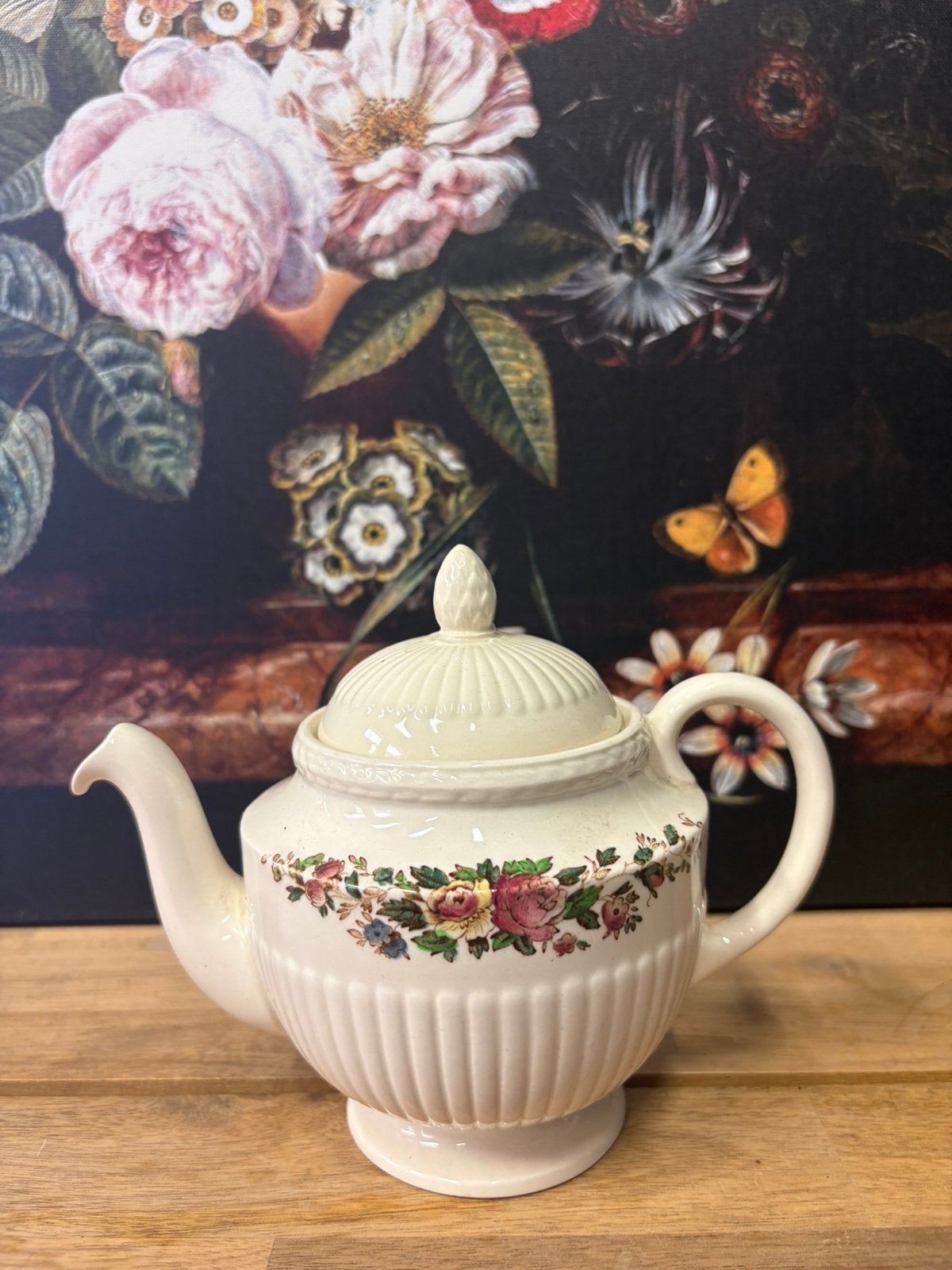 Prachtig theepotje Conway serie van Wedgwood, Ophalen of Verzenden