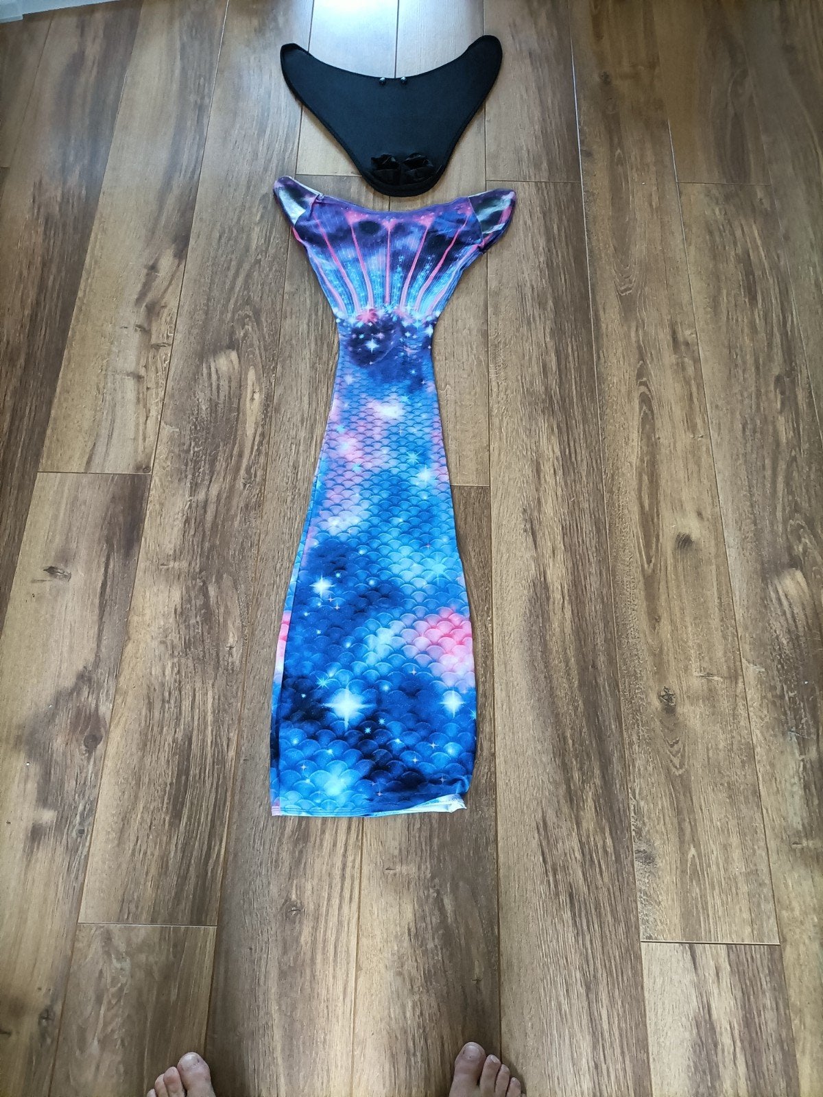 Zeemeerminstaart met monovin - Zo goed als nieuw, Ophalen, Zo goed als nieuw, Mermaid Tails, Jongen of Meisje