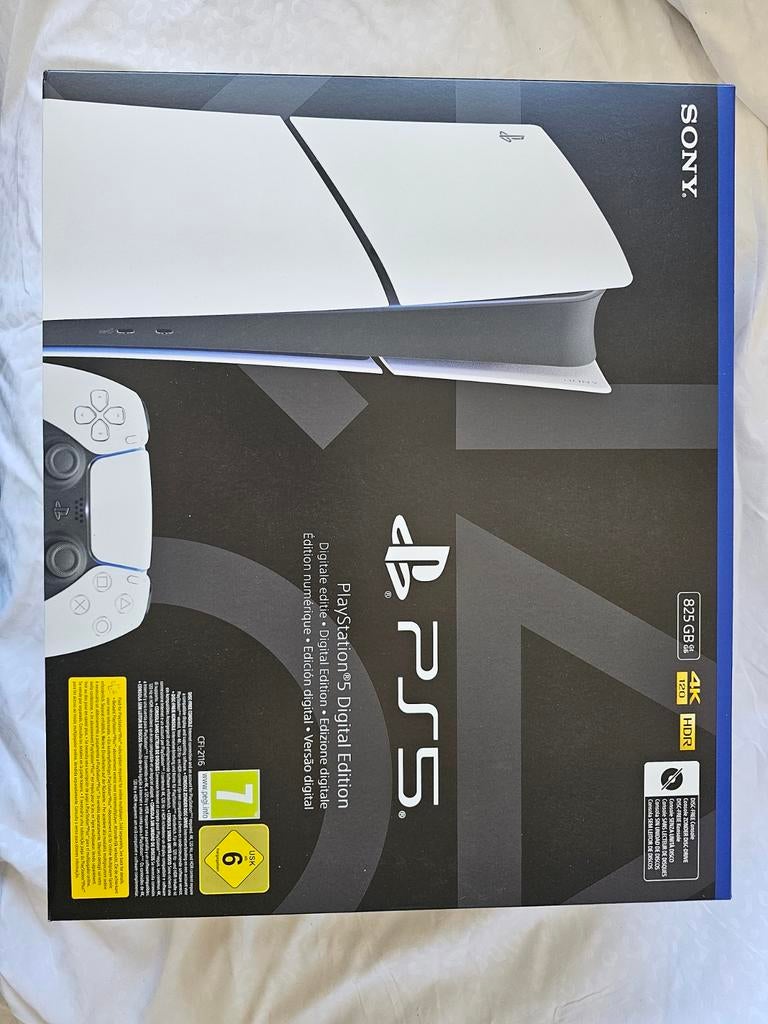 Nieuwe PlayStation 5 digital ed, nog in de doos, gesealed, Ophalen, Nieuw
