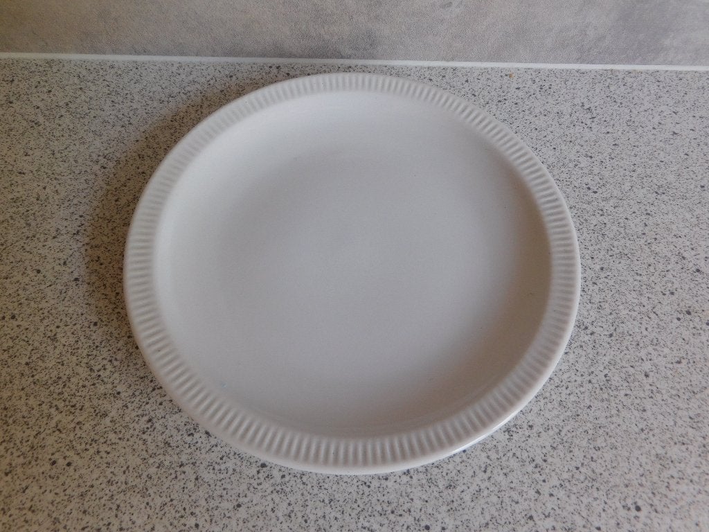 Arzberg Ribbel Cannelee Wit Bord 15 cm, Huis en Inrichting, Arzberg, Ophalen of Verzenden, Zo goed als nieuw, Bord(en)