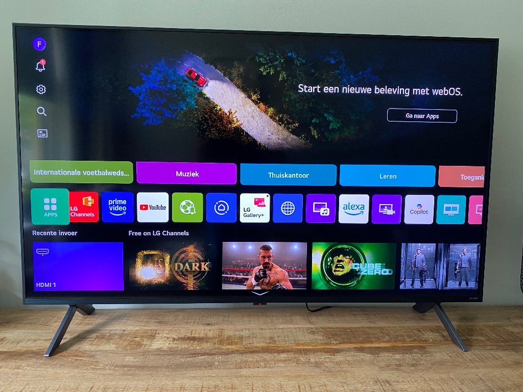LG televisie, Ophalen, LED, 120 Hz, Zo goed als nieuw