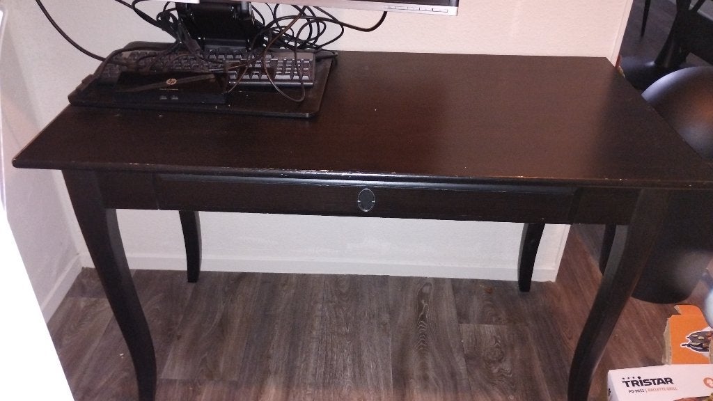 Sidetable/ bureau, Ophalen, Gebruikt, 100 tot 150 cm, Rechthoekig