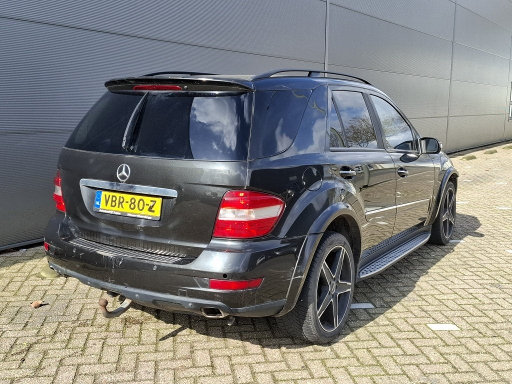 Mercedes-Benz M-Klasse 420 CDI Pano/Luchtvering LEES TEKST!, Auto's, 8 cilinders, Overige carrosserieën, Zwart, Bedrijf