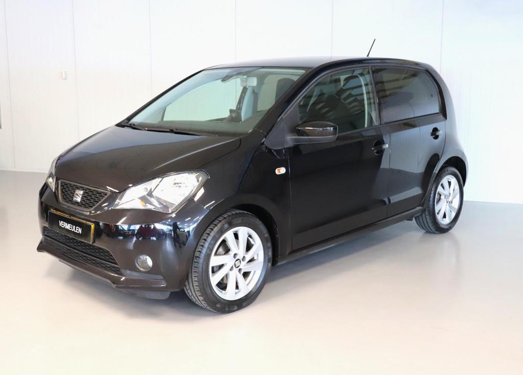 SEAT Mii 1.0 Sport Dynamic, Voorwielaandrijving, Stof, Gebruikt, Zwart
