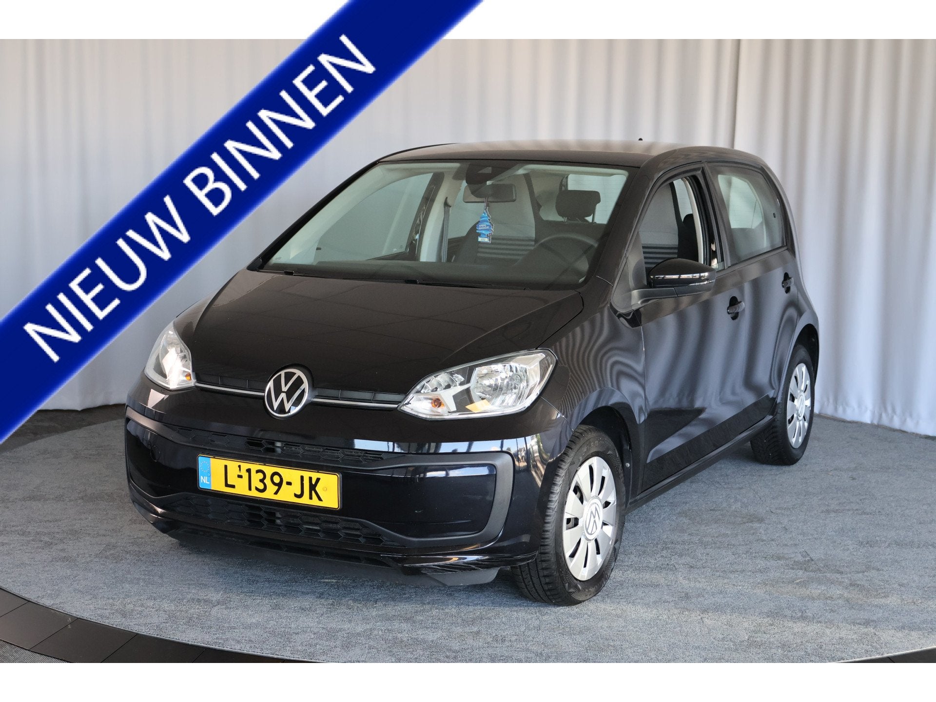 Volkswagen up! 1.0 (bj 2021), Auto's, Stof, Gebruikt, 4 stoelen, Origineel Nederlands