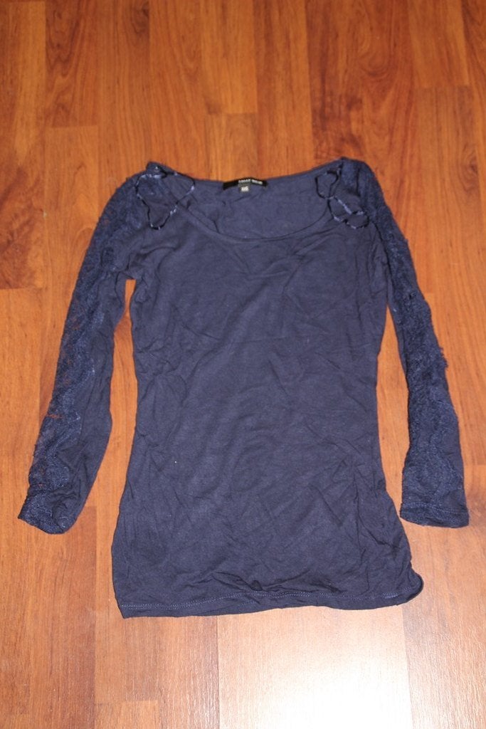 truitje blauw, Ophalen of Verzenden, Gedragen, Maat 34 (XS) of kleiner, Blauw