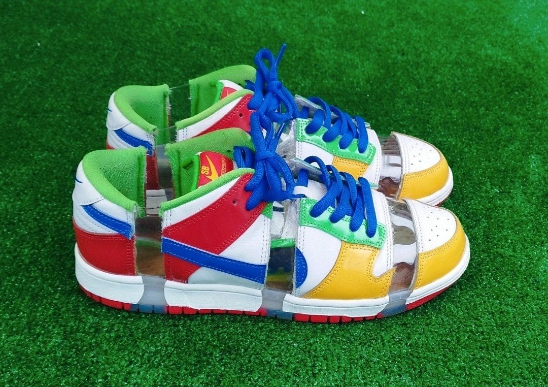 eBay x Nike SB Dunk Low Charity Edition Limited #42,5, Nike SB, Overige kleuren, Nike Inc., Ophalen of Verzenden