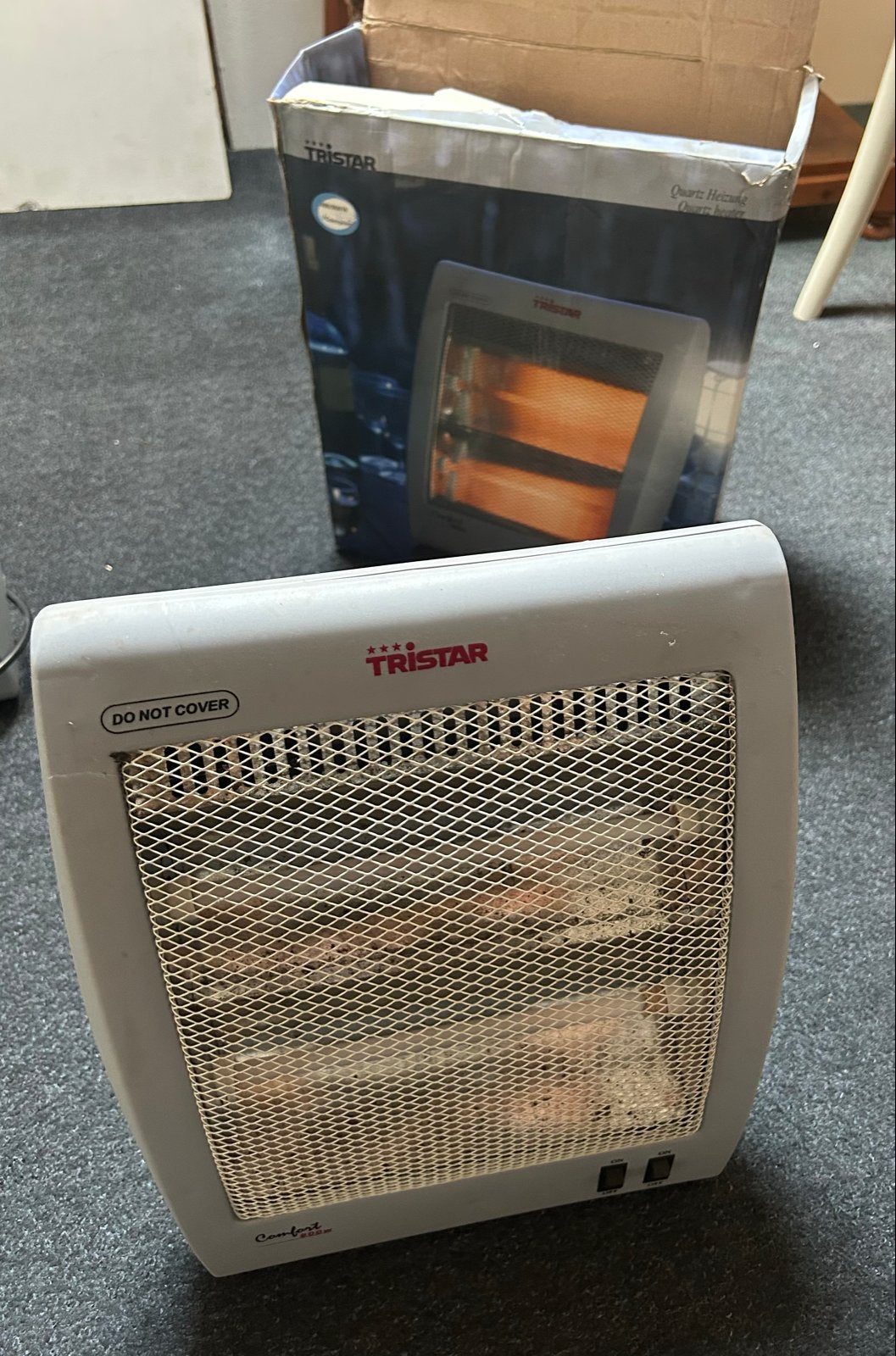 Tristar Radiant Heater KA-5007 -, Ophalen, 30 tot 80 cm, Kachel, Minder dan 60 cm