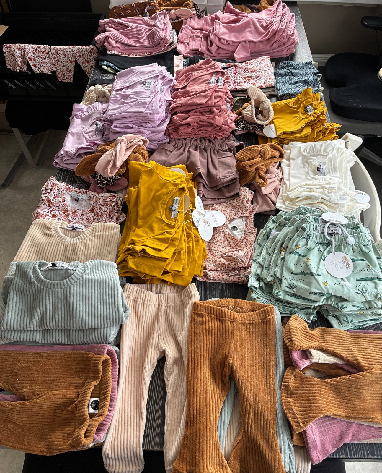 Partij 207 stuk handgemaakte baby- en kinderkleding (50-116), Kinderen en Baby's, Ophalen of Verzenden, Nieuw, Jongetje of Meisje