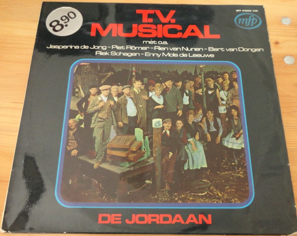 TV-musical - de Jordaan (LP), Cd's en Dvd's, Vinyl | Nederlandstalig, LP, Gebruikt, Ophalen of Verzenden, Levenslied of Smartlap
