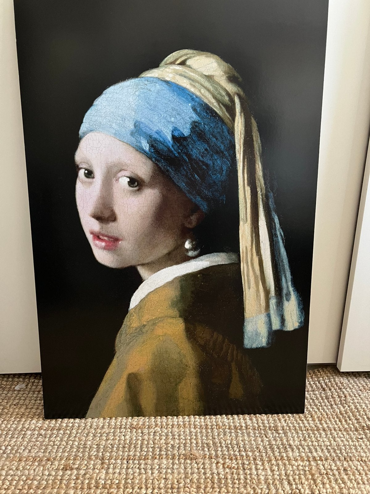 Meisje met de Parel, Ophalen, Zo goed als nieuw, 50 tot 75 cm, Schilderij