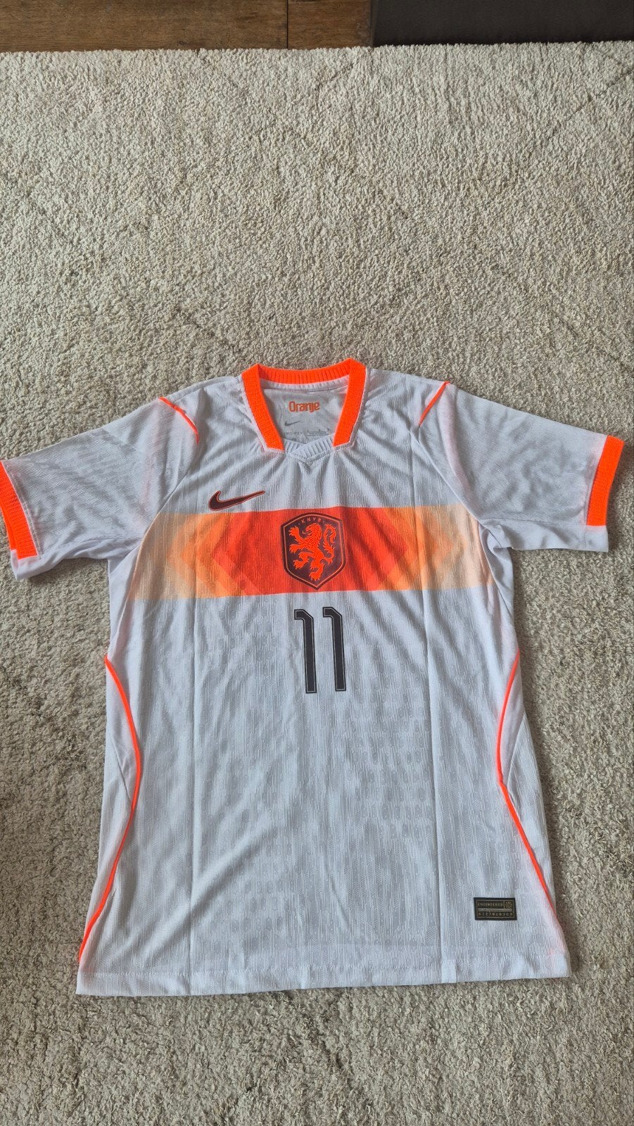 Nederland uitshirt 2026 WK Gakpo 11 Maat L, Maat L, Ophalen of Verzenden, Zo goed als nieuw, Shirt