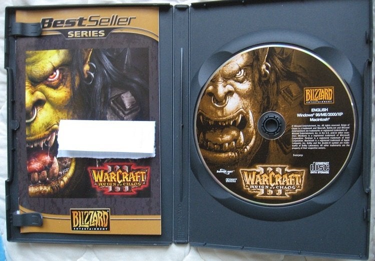 Blizzard Entertertainm. WarCraft Reign of Chaos (Engels 12+), Spelcomputers en Games, Games | Pc, Vechten, 1 speler, Eén computer
