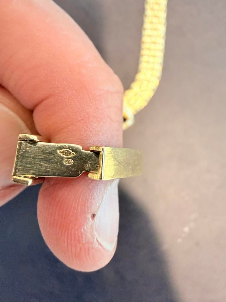 Omega Dames Polshorloge 14k Goud - Vintage Elegantie, Overige merken, Polshorloge, Ophalen of Verzenden, Zo goed als nieuw