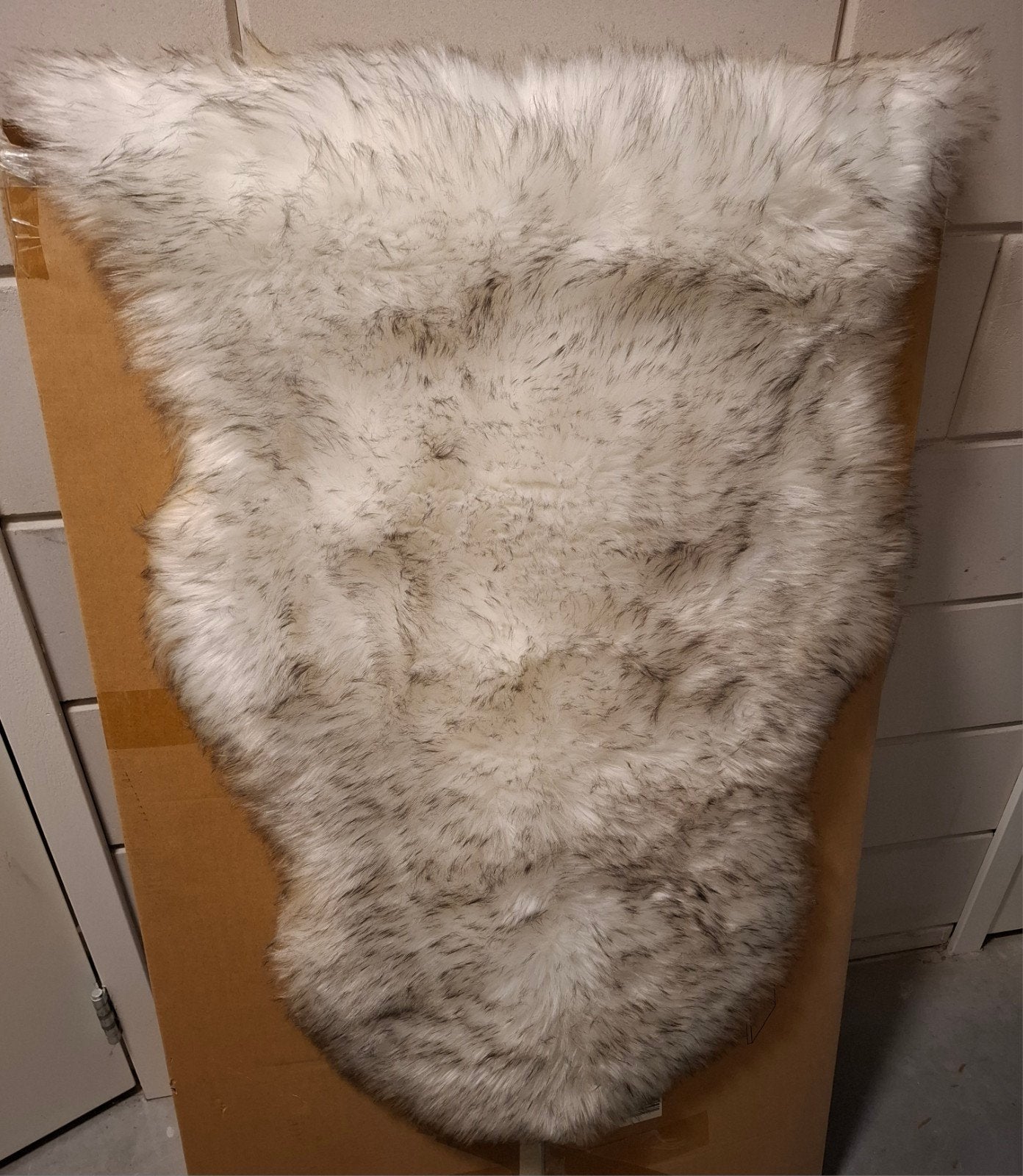 Faux fur kleed groot, Ophalen, Zo goed als nieuw, Imitatiebont