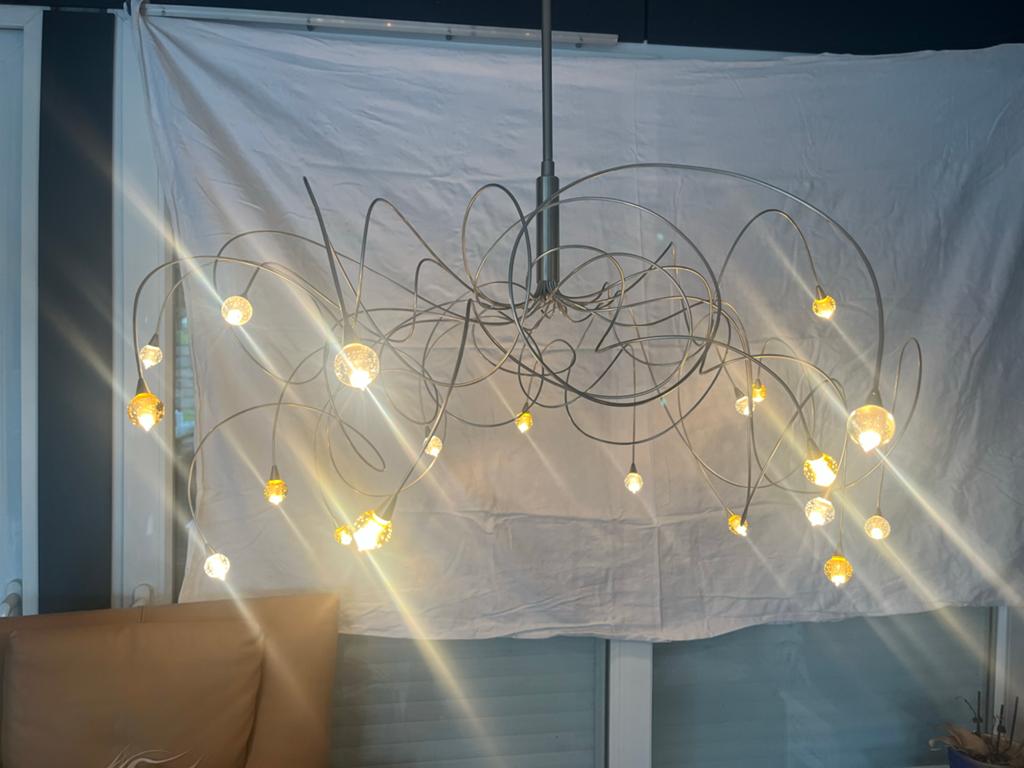 Harco-loor Hanglamp met 20 lichtjes, Ophalen of Verzenden, Zo goed als nieuw