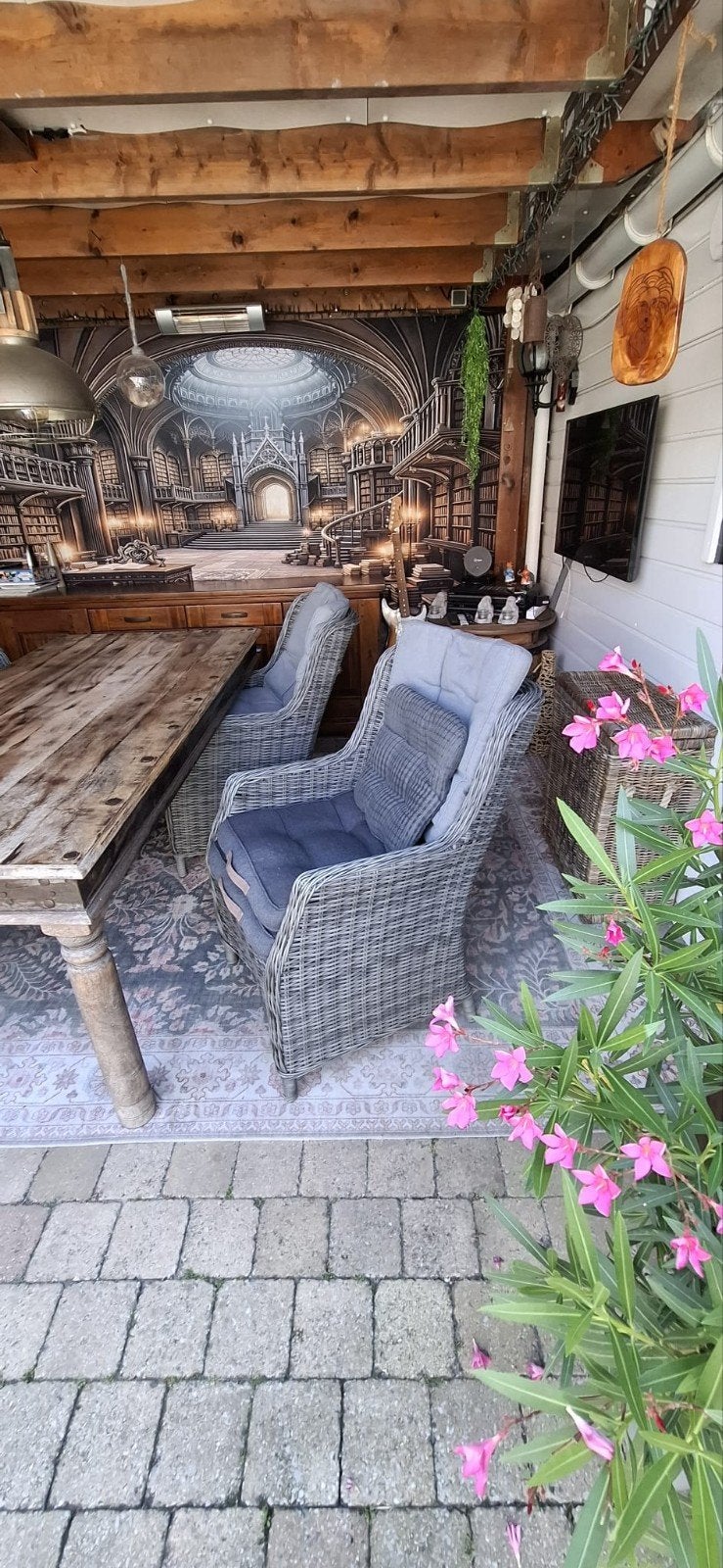 Tuintafel, Ophalen, Gebruikt