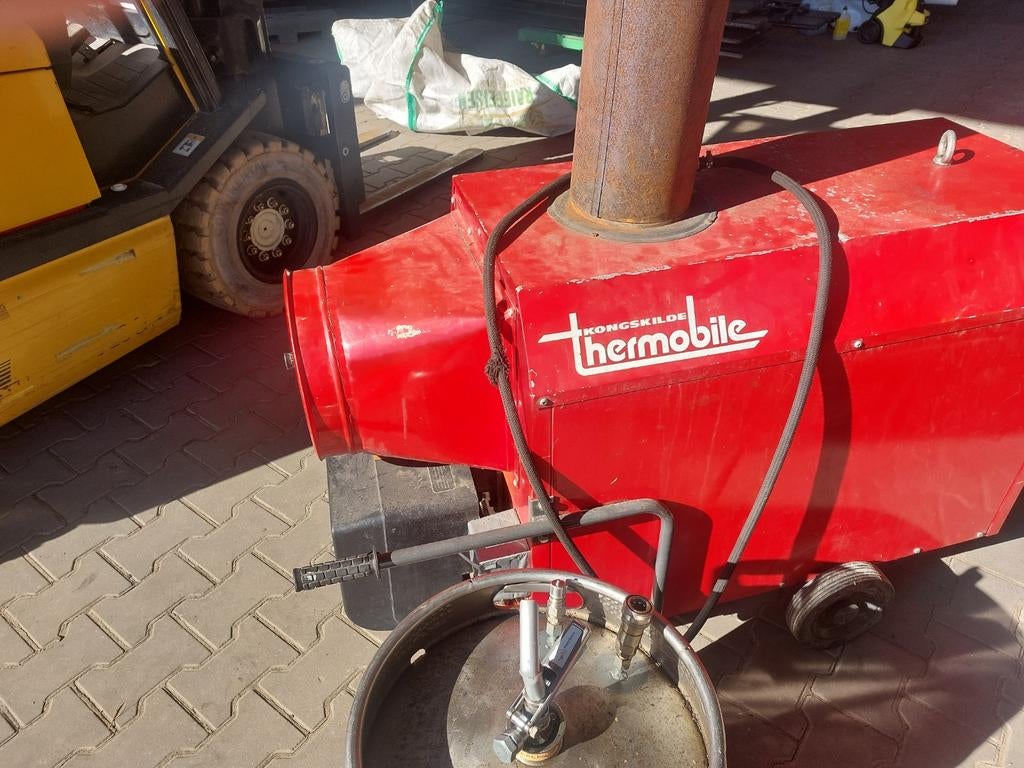 Te koop: Thermobile heteluchtkanon 35 kW, Doe-het-zelf en Verbouw, Verwarming en Radiatoren, Ophalen of Verzenden, Gebruikt, 800 watt of meer