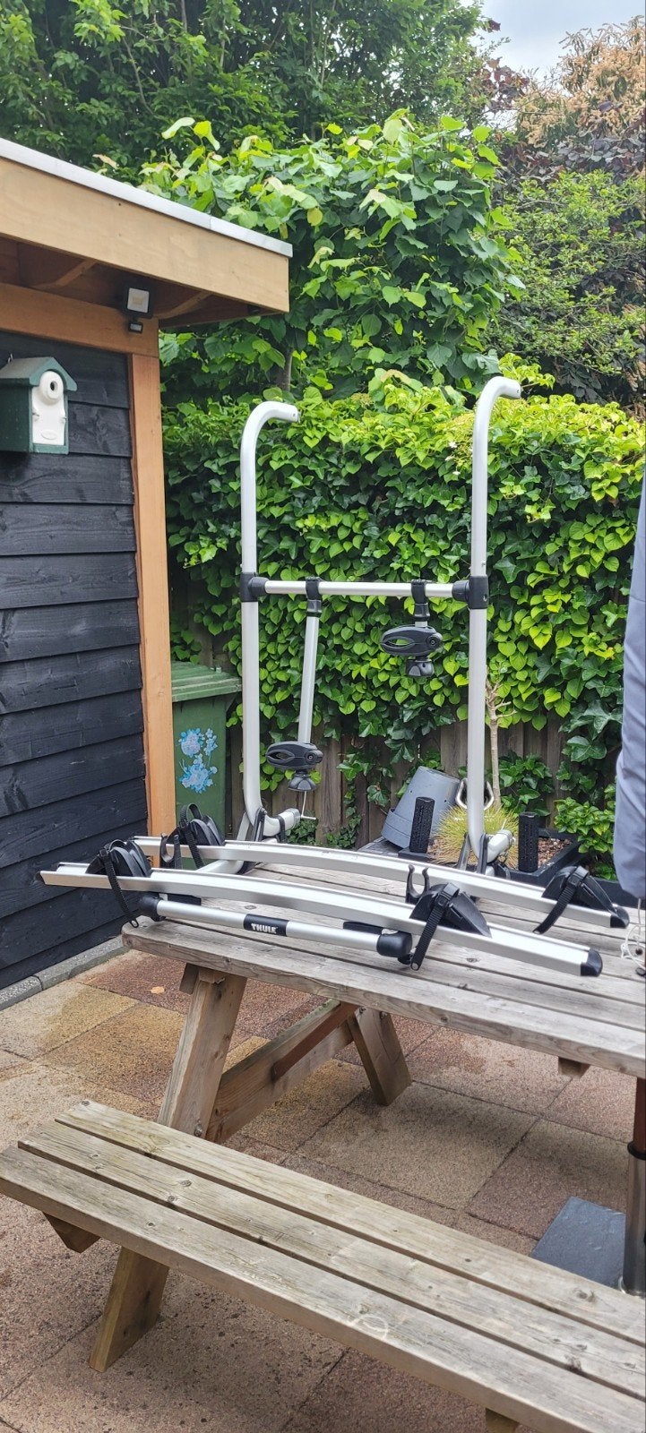 Een fietsdrager van Thule elite G2, Auto diversen, Fietsendragers, Zo goed als nieuw, Fietsendrager-accessoire, 2 fietsen, Elektrische fiets