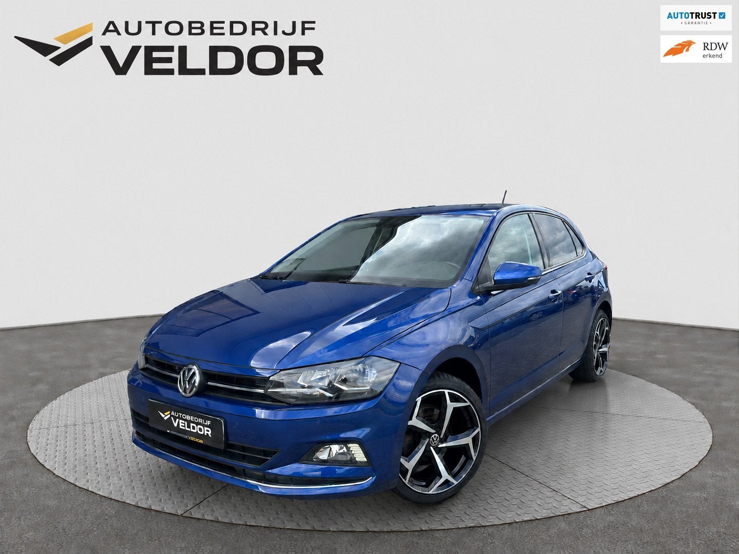 Volkswagen POLO 1.0 TSI 115PK Highline CARPLAY/STOELVW/17''/, Auto's, Voorwielaandrijving, Stof, Gebruikt, Zwart
