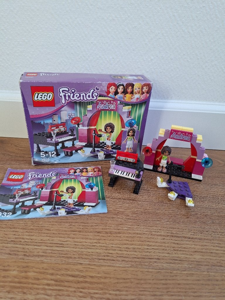 Lego friends Andrea's theatershow 3932, Ophalen of Verzenden, Gebruikt