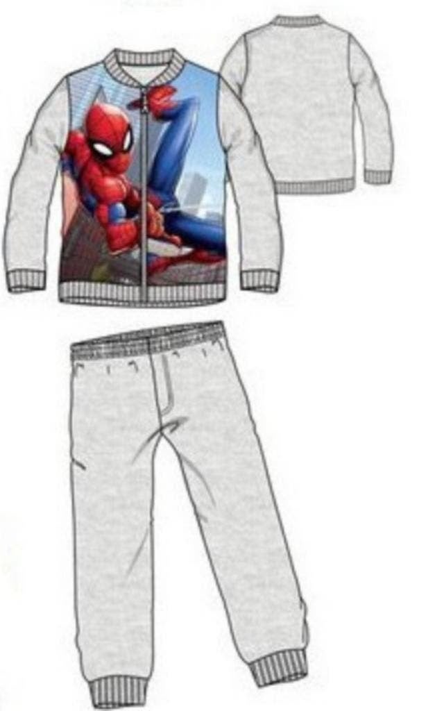 Spiderman Joggingpak - Grijs/Grijs - Maat 98, Kinderen en Baby's, Kinderkleding | Maat 98, Spider-Man, Ophalen of Verzenden, Jongen