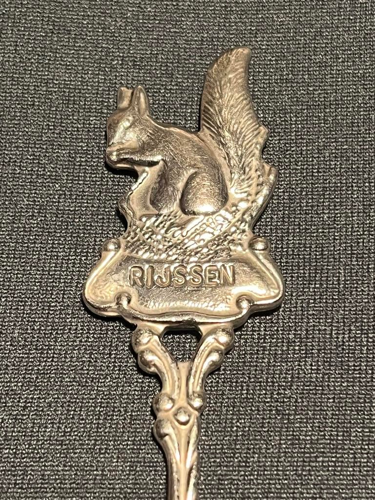 Mooi vintage lepeltje Rijssen., Ophalen of Verzenden