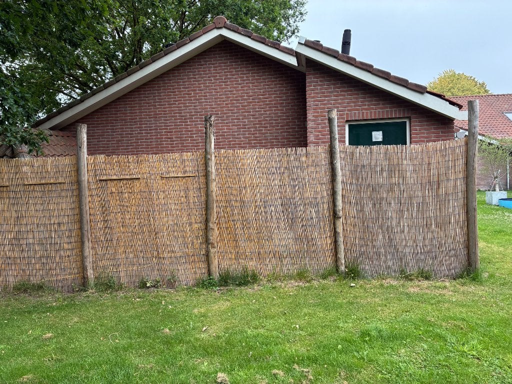 Rieten schutting 15 meter, Tuin en Terras, Ophalen, Overige materialen, 1 tot 2 meter, 6 meter of meer