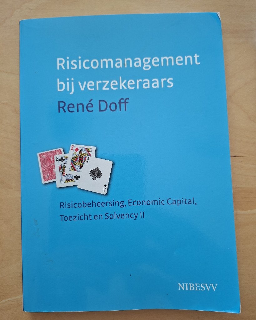 Risicomanagement bij verzekeraars, Boeken, Ophalen of Verzenden, Zo goed als nieuw, René Doff