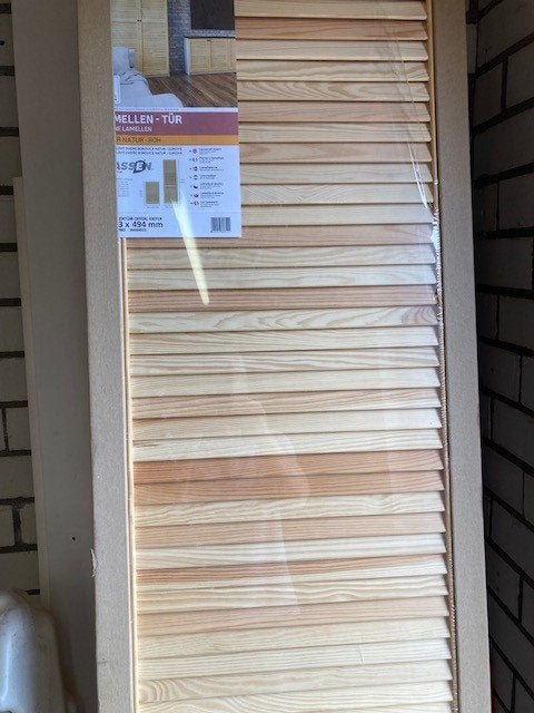 Louvre deuren, Ophalen, Minder dan 80 cm, Binnendeur, Nieuw