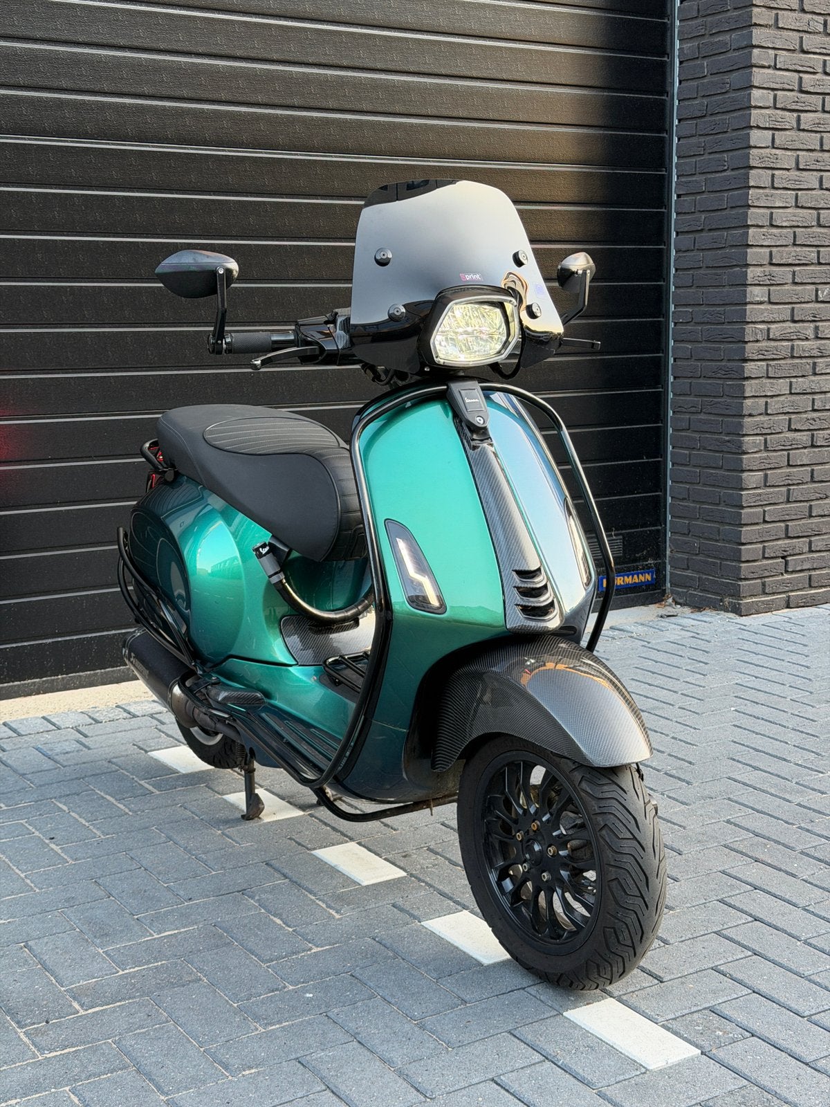 Vespa Sprint 80cc! custom! Malossi 80cc! 2018! Akra, Overige modellen, Ophalen of Verzenden, Zo goed als nieuw, Benzine