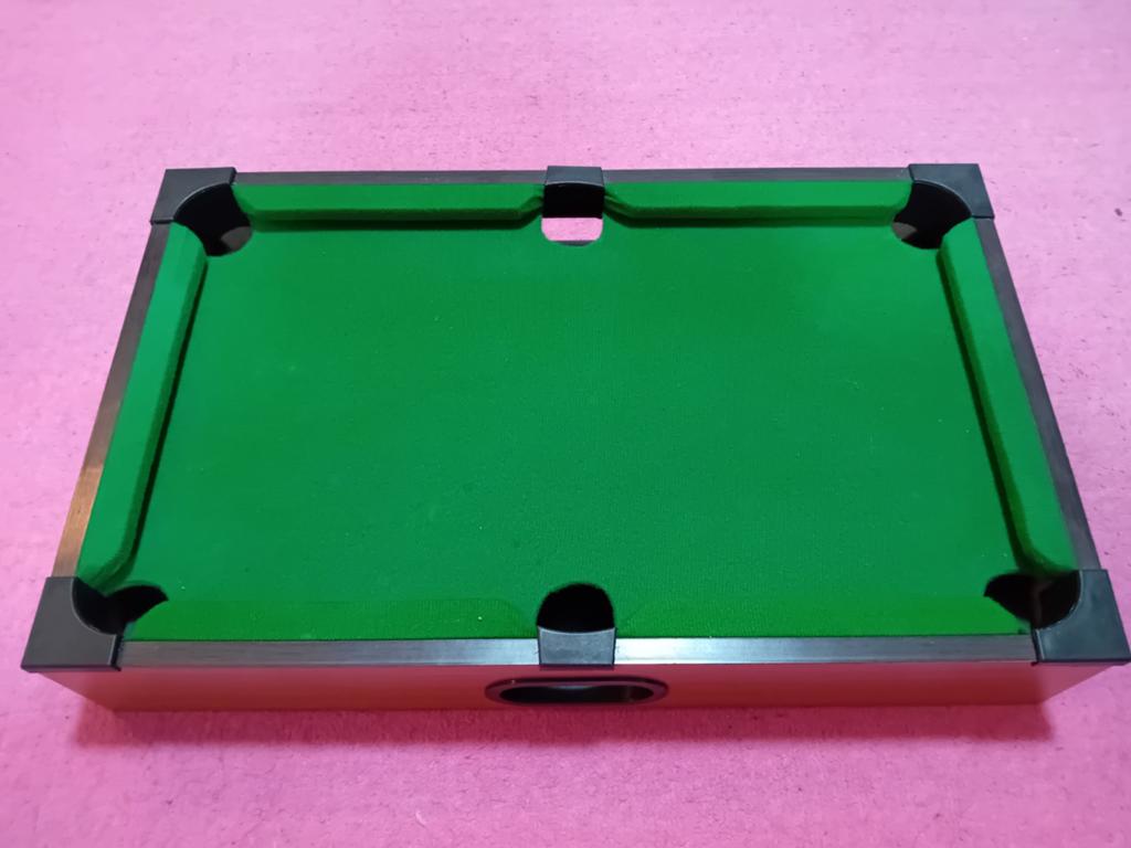 Mini Pooltafel Set - Compact en Compleet, Ophalen of Verzenden, Zo goed als nieuw, Pooltafel