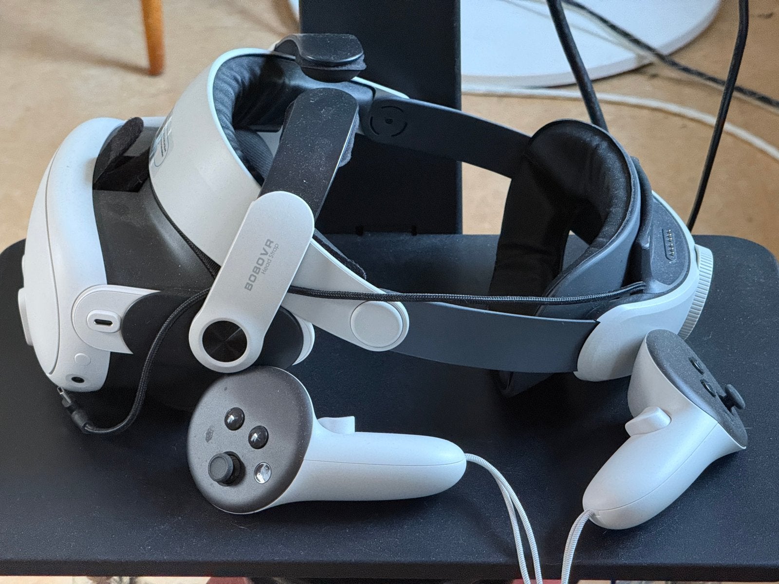 Meta Quest 3 128Gb, extra hoofdband en oplaadbare batterij, Spelcomputers en Games, Ophalen, Zo goed als nieuw, Overige platformen