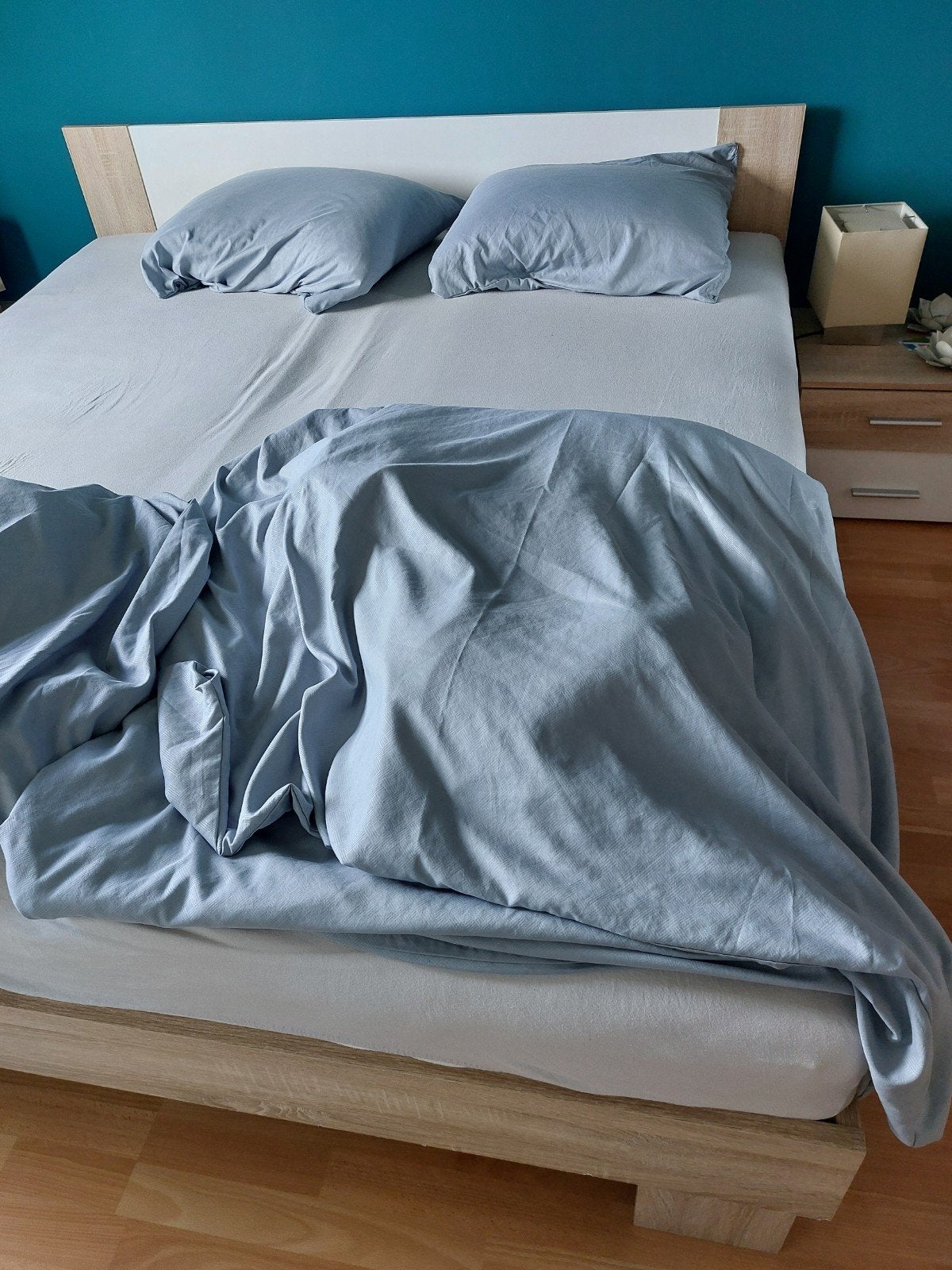 gratis tweepersoonsbed 180x200cm, Ophalen, Gebruikt, Tweepersoons, 180 cm