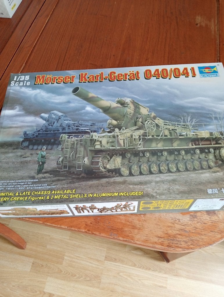 karl gerat trumpeteer, Hobby en Vrije tijd, Modelbouw | Auto's en Voertuigen, Tank, Groter dan 1:32, Nieuw, Ophalen