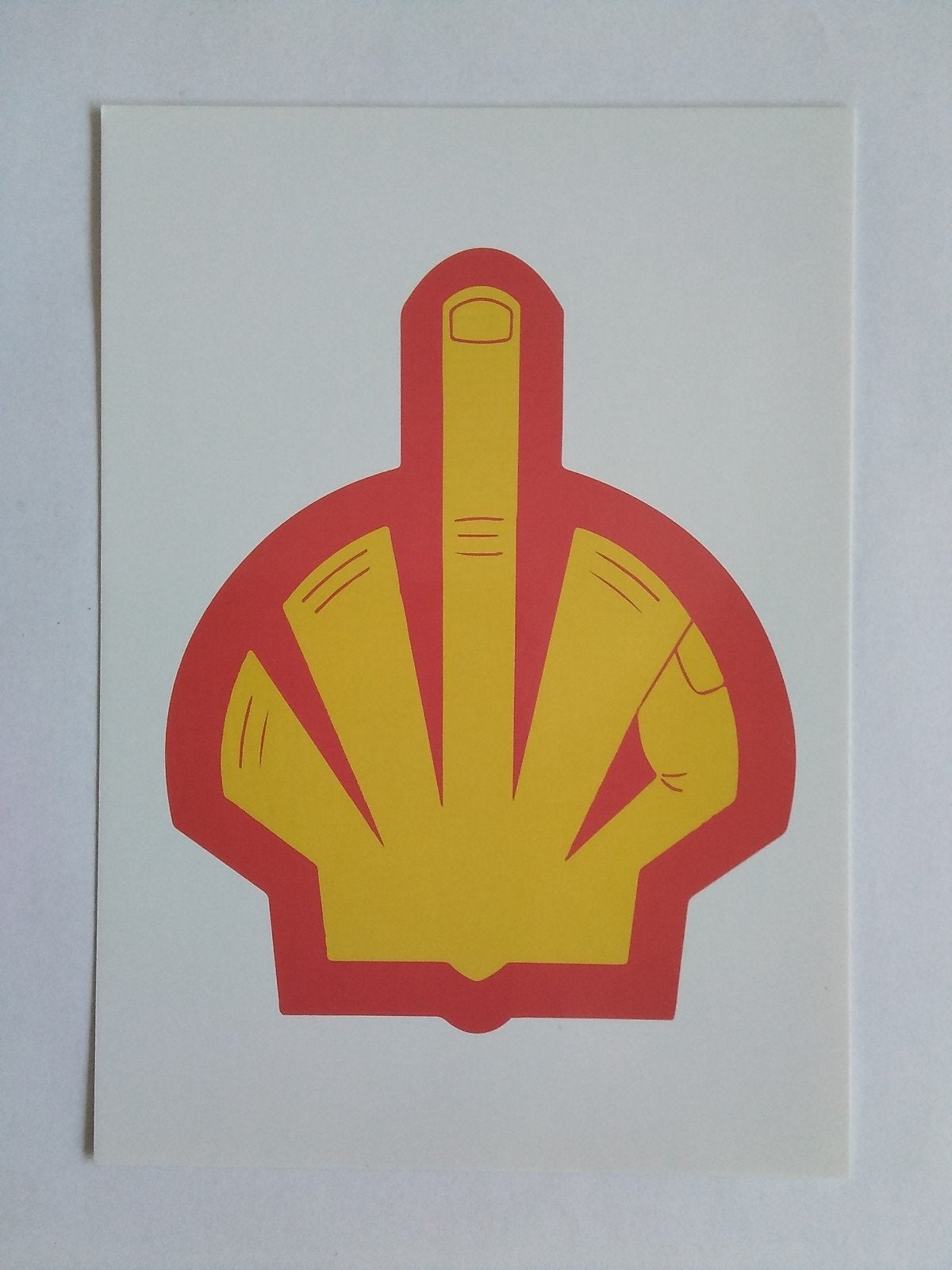 Ansichtkaart People vs Shell / Save the Arctic, Verzamelen, Verzenden, Voor 1920, Sterren en Beroemdheden