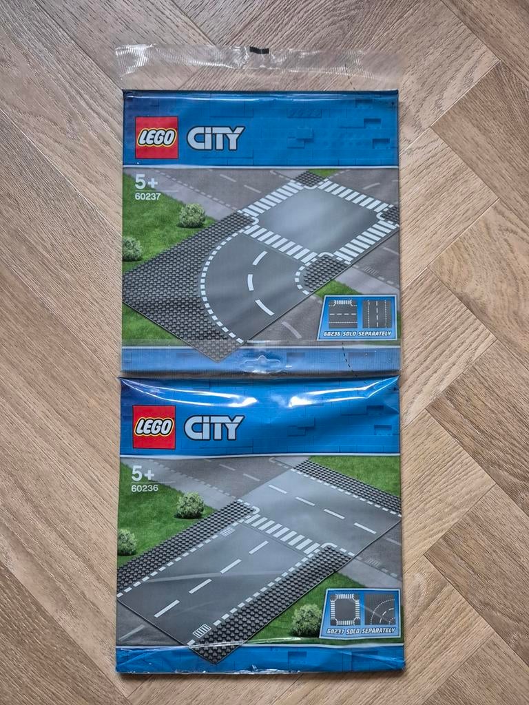 Lego city legocity 60236 60237 wegplaten wegenplaten nieuw, City, Lego, Nieuw, Ophalen of Verzenden