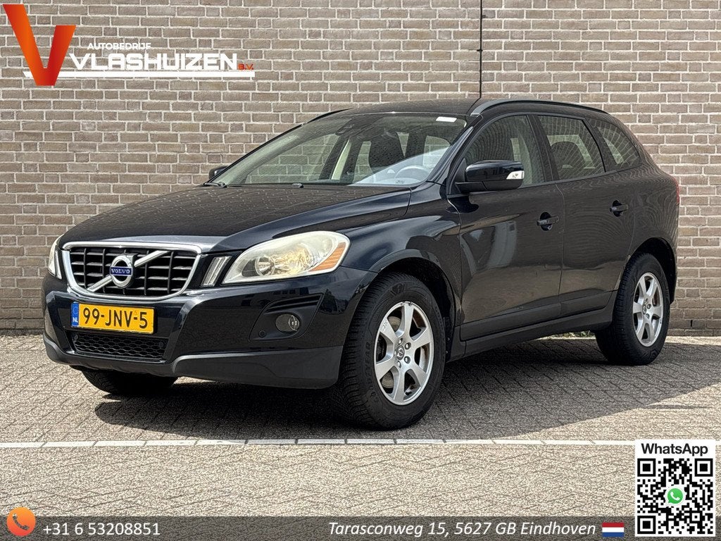 Volvo XC60 2.4D Kinetic | € 3.700,- NETTO! | Climate | Cru, Auto's, Volvo, Voorwielaandrijving, Euro 5, Gebruikt, Zwart