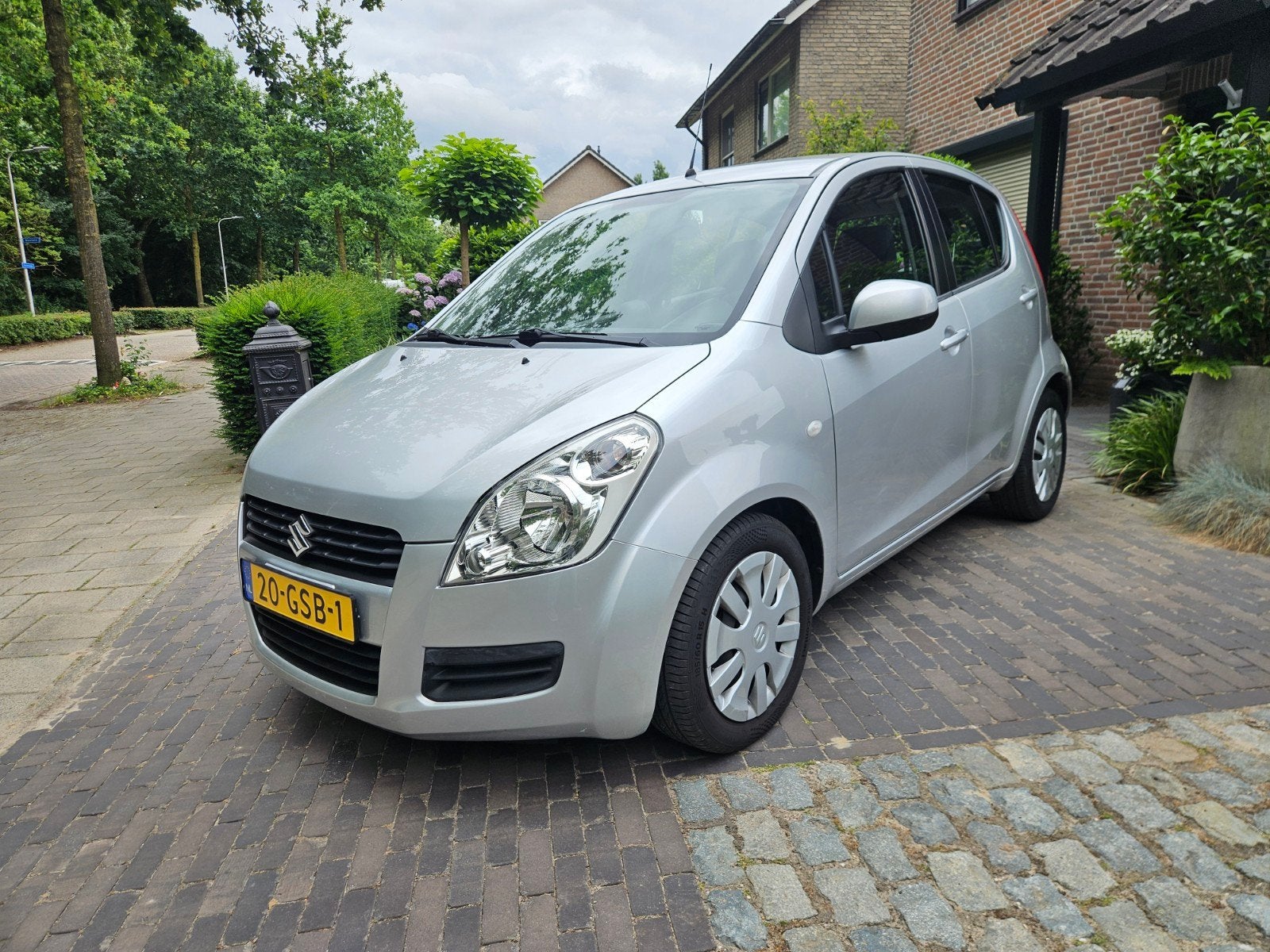 Suzuki Splash 1.2 AUT 2008 Grijs airco, Auto's, Suzuki, Bedrijf, Splash, Airbags, Centrale vergrendeling, Digitale radio-ontvangst