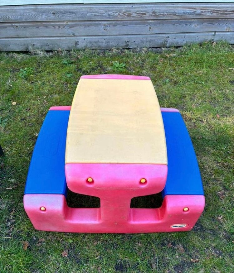 Littel tikes picknicktafel, Ophalen, Gebruikt