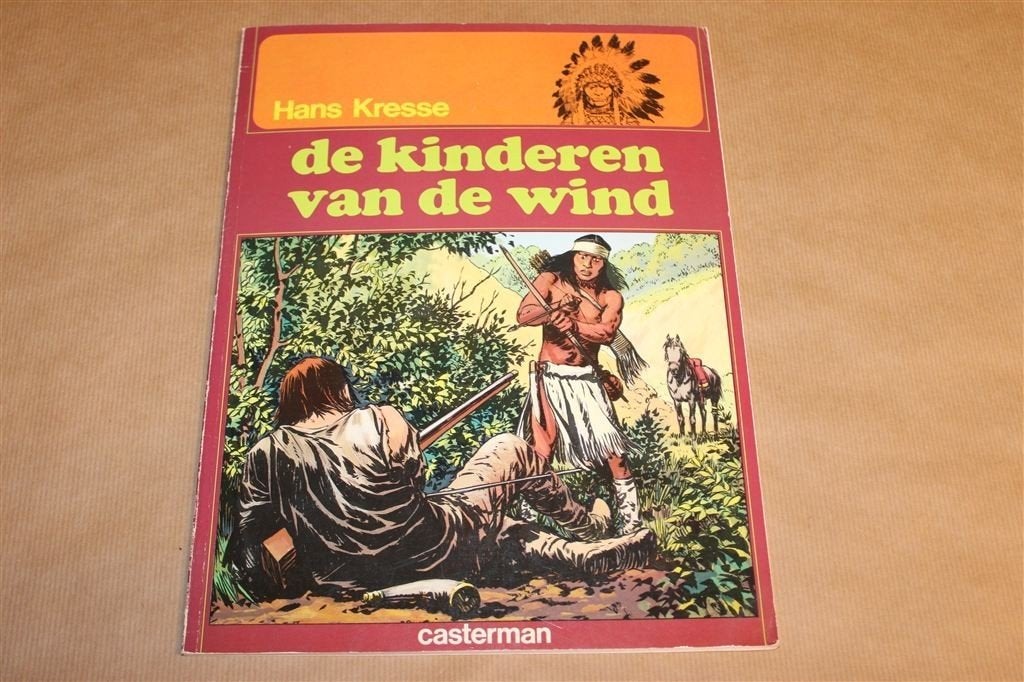 De kinderen van de wind - Indianenreeks - Hans Kresse, Boeken, Stripboeken, Eén stripboek, Ophalen of Verzenden, Zo goed als nieuw