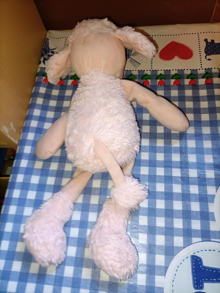 Happy Horse roze poedel knuffel 35 cm groot, Ophalen of Verzenden, Zo goed als nieuw, Overige typen