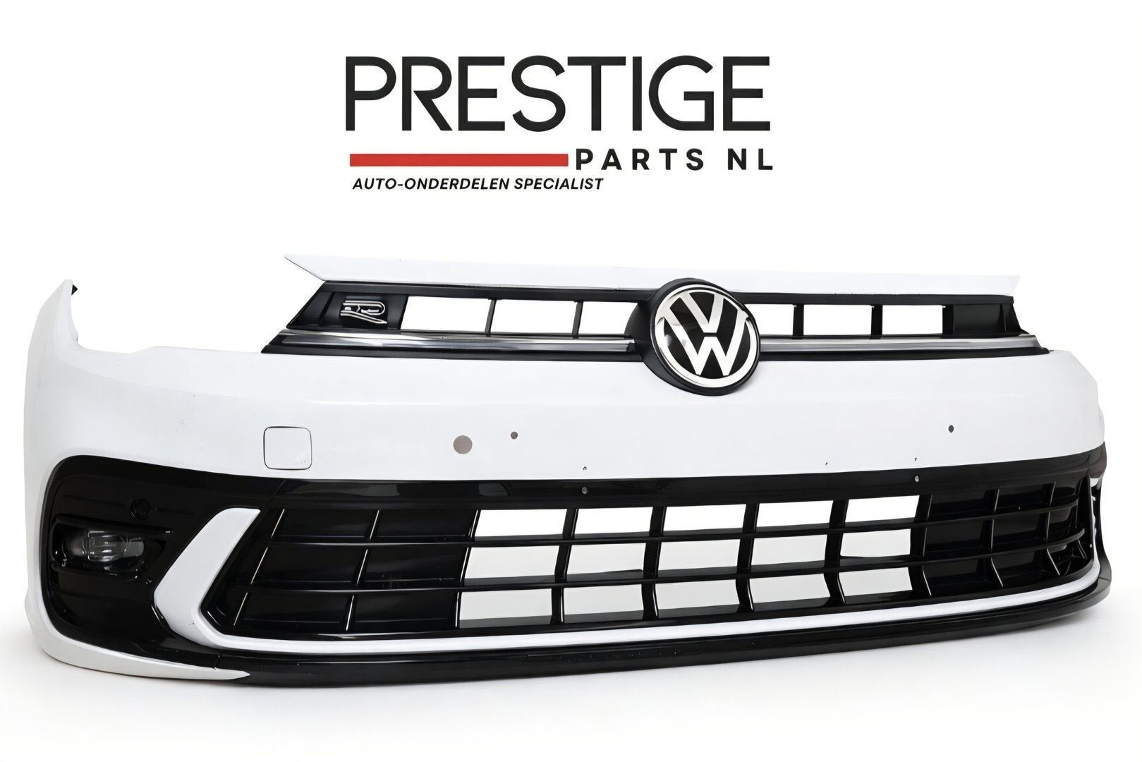 Voorbumper VW Polo 2G Facelift R-line Bumper bj.2022-2026, Gebruikt, -, Voor, Ophalen of Verzenden