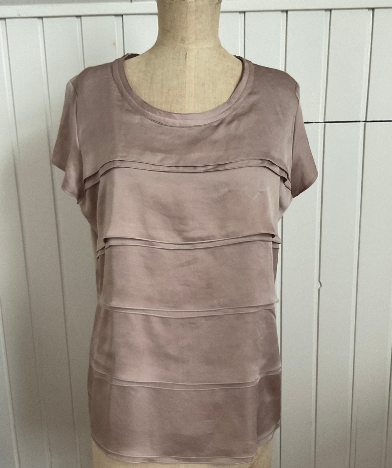 Top GERRIE WEBER 44, Ophalen of Verzenden, Zo goed als nieuw, Beige, Shirt of Top