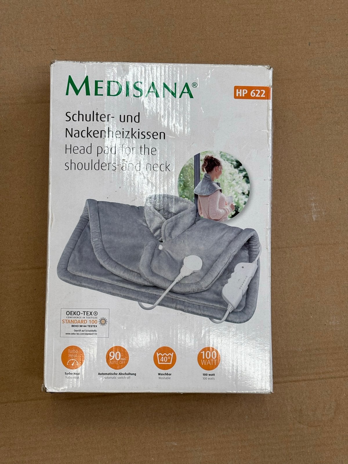 Medisana HP 622 Schouder- en Nekverwarmingskussen, Ophalen of Verzenden, Nieuw, Overige typen