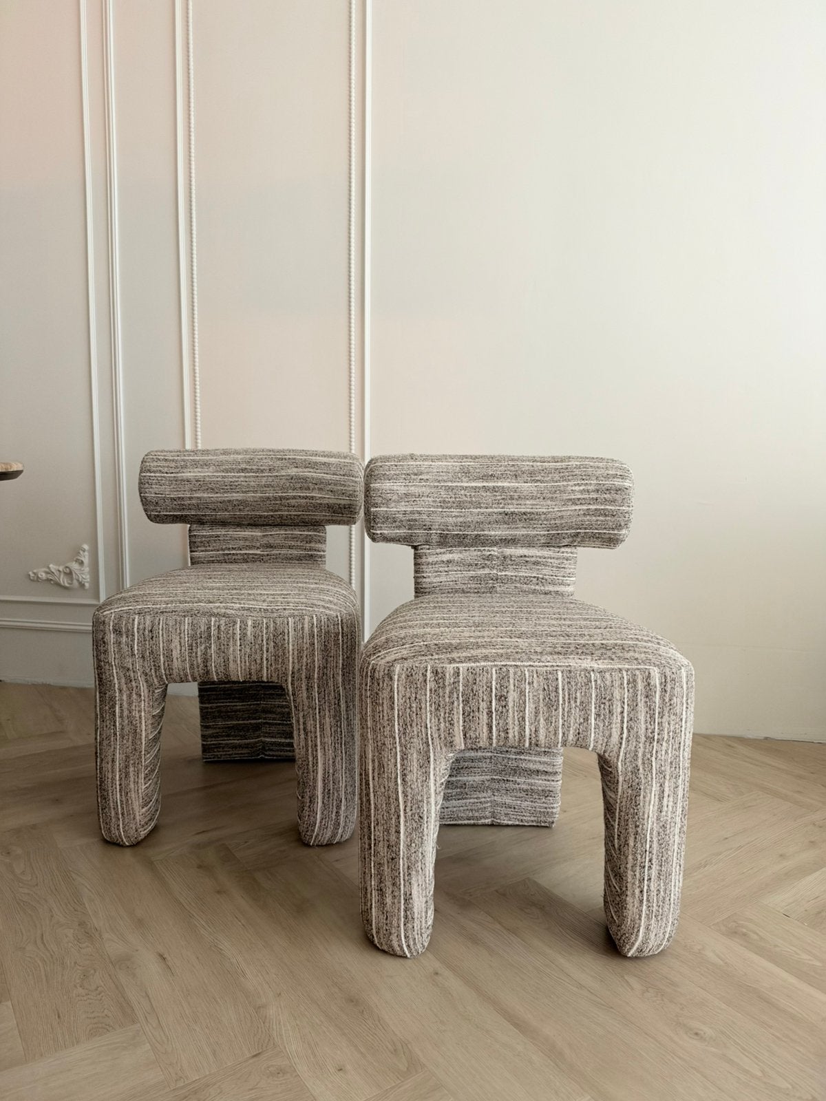 2x White Label Living Vana design eetkamerstoelen, Huis en Inrichting, Ophalen, Twee, Nieuw, Japandi/Hotel chique