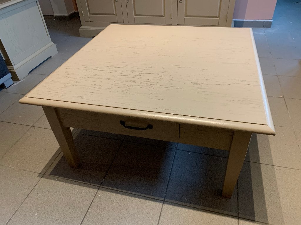 Salontafel met lade merk DEBA. Het kan geleverd worden., Huis en Inrichting, Ophalen, Gebruikt, 50 tot 100 cm, 50 tot 100 cm