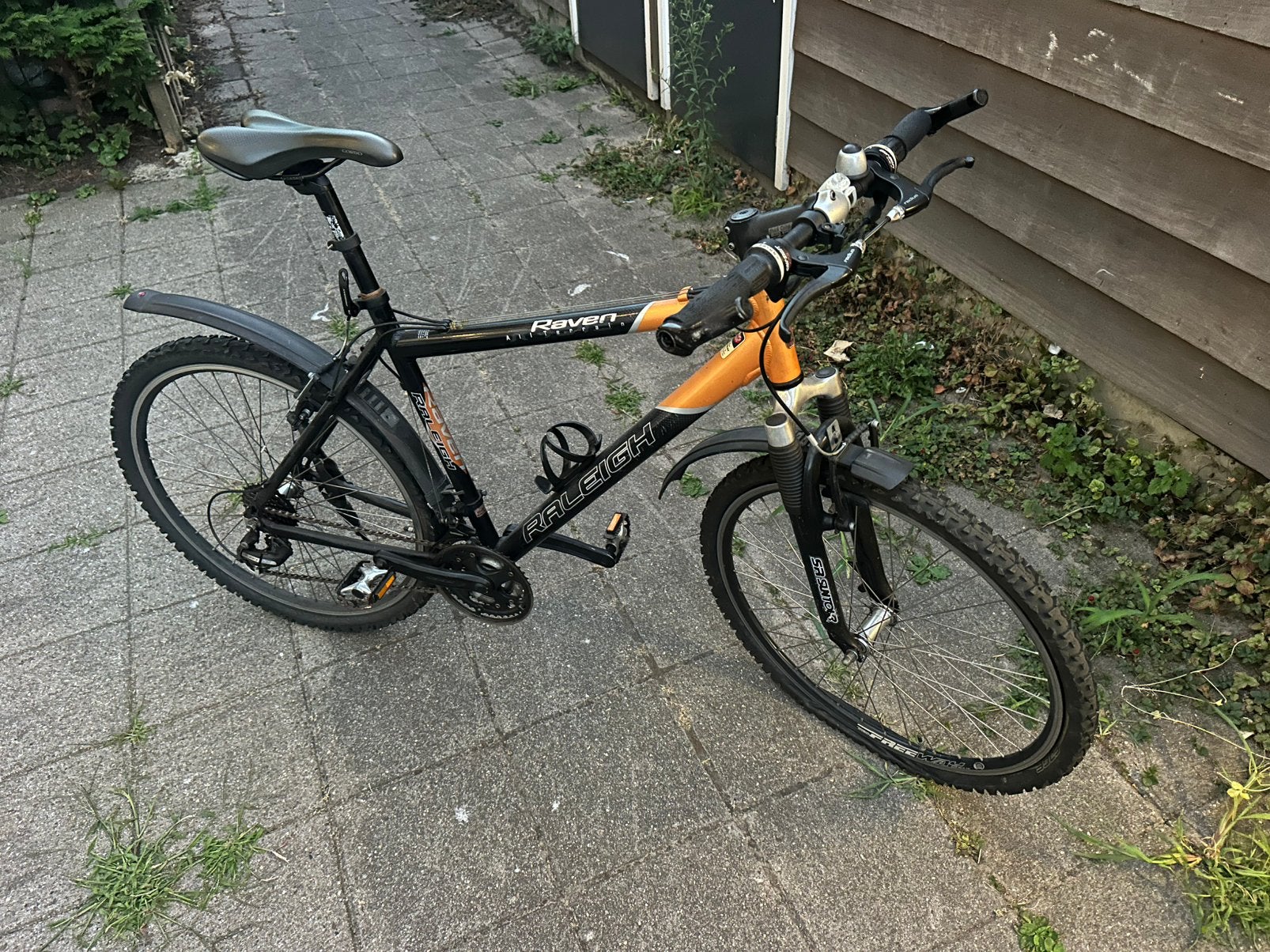 Fiets mountainbike raleigh, Ophalen of Verzenden, Zo goed als nieuw, Staal, 24 inch of meer