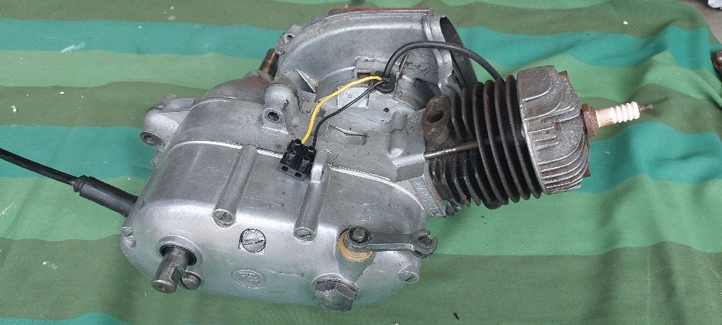 PUCH VS50 MS50 MV50 MOTORBLOK 2 VERSNELLING HAND, Fietsen en Brommers, Ophalen, Gebruikt, Blok