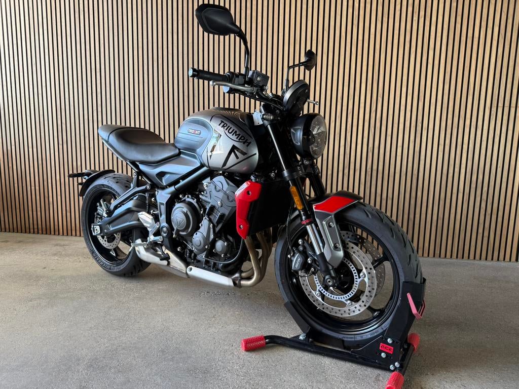 Triumph trident 660 (bj 2022), 2 cilinders, Occasion, Motorrijbewijs A, Meer dan 35 kW